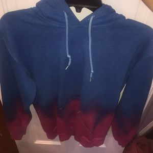 really cute cotton candy hoodie